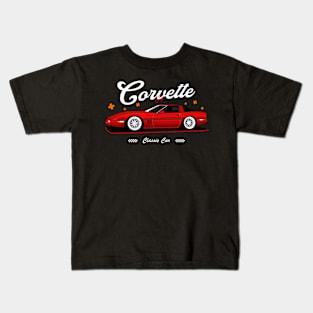 Corve C4 Muscle Cars Kids T-Shirt